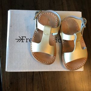 Freshly Picked Platinum Malibu Sandals